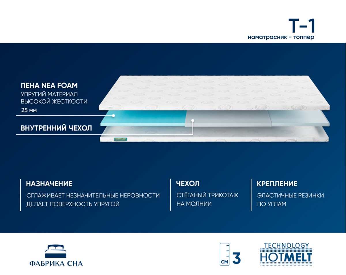 Топпер Т-1 180х200