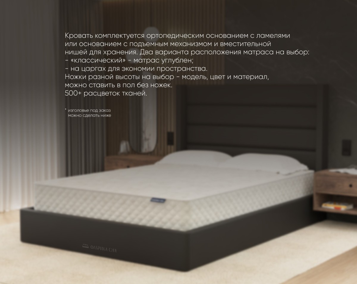 Кровать Фабрика сна Элис-2 180х200