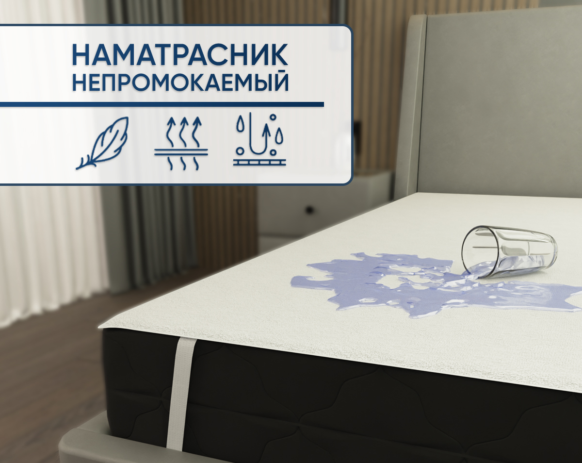 Наматрасник Фабрика сна Aqua standard 180х200