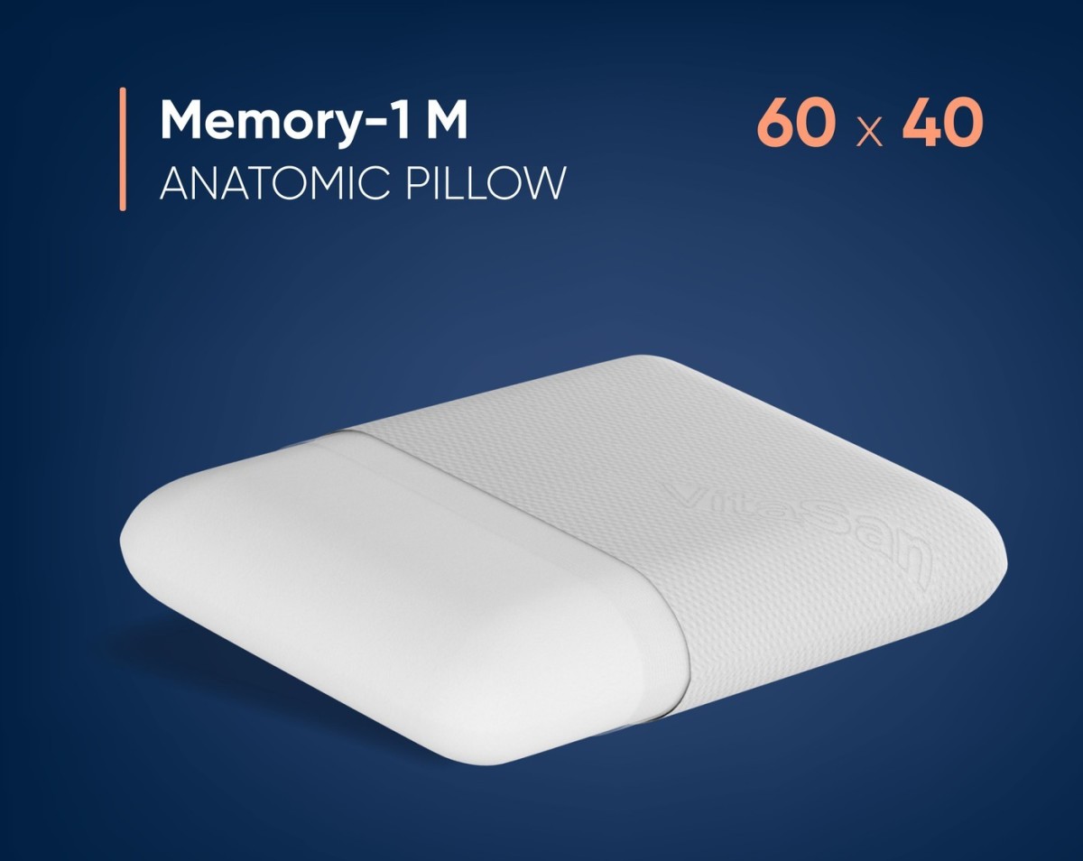 Анатомическая подушка Фабрика сна Memory-1 M