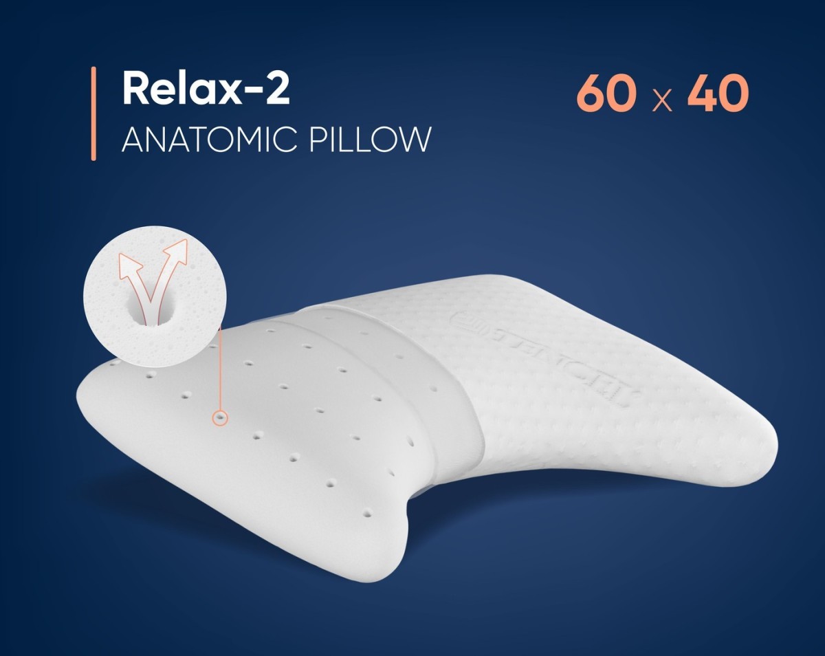 Анатомическая подушка Фабрика сна Relax-2